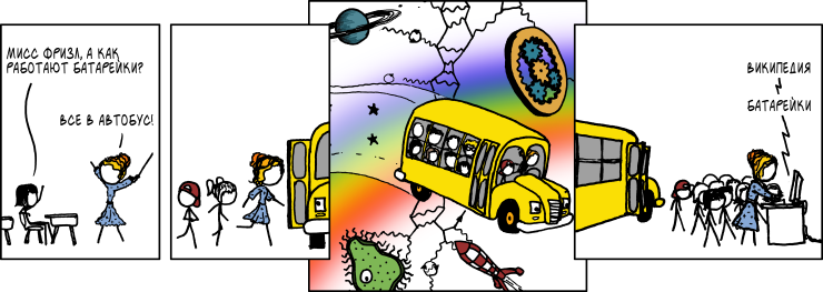 Волшебный школьный автобус